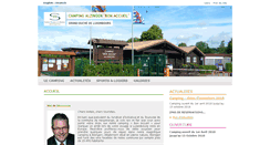 Desktop Screenshot of camping-alzingen.lu
